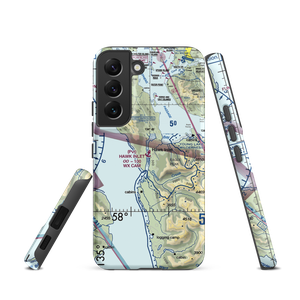 Hawk Inlet Seaplane Base (HWI) VFR Sectional Samsung Phone Case