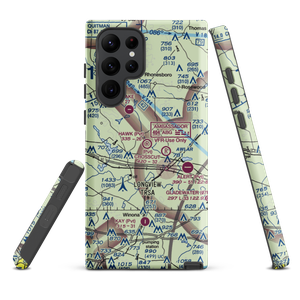 Hawk Ranch Airport (1TX9) VFR Sectional Samsung Phone Case