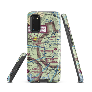 Hawk Ridge Airport (20VG) VFR Sectional Samsung Phone Case