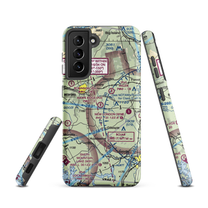 Hawk Ridge Airport (20VG) VFR Sectional Samsung Phone Case