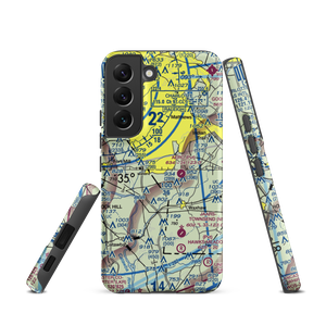 Hawk's Knoll Airport (2NC1) VFR Sectional Samsung Phone Case