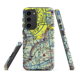 Hawk's Knoll Airport (2NC1) VFR Sectional Samsung Phone Case