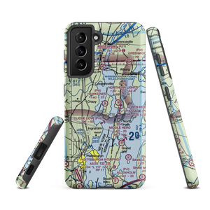 Hawk's Nest Airport (88VT) VFR Sectional Samsung Phone Case