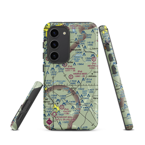 Hawk's Nest Airport (OH42) VFR Sectional Samsung Phone Case