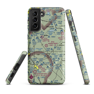 Hawk's Nest Airport (OH42) VFR Sectional Samsung Phone Case