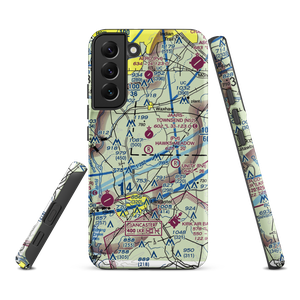 Hawks Meadow Airport (07NC) VFR Sectional Samsung Phone Case