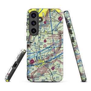 Hawks Meadow Airport (07NC) VFR Sectional Samsung Phone Case