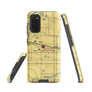 Haxtun Municipal Airport (17V) VFR Sectional Samsung Phone Case