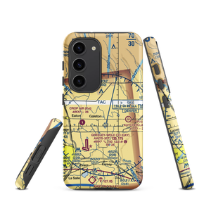 Hay Fever Farm Airport (CO59) VFR Sectional Samsung Phone Case