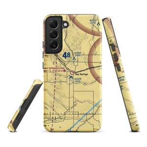Hay Springs Municipal Airport (4V6) VFR Sectional Samsung Phone Case