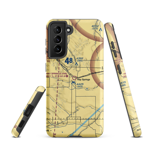 Hay Springs Municipal Airport (4V6) VFR Sectional Samsung Phone Case