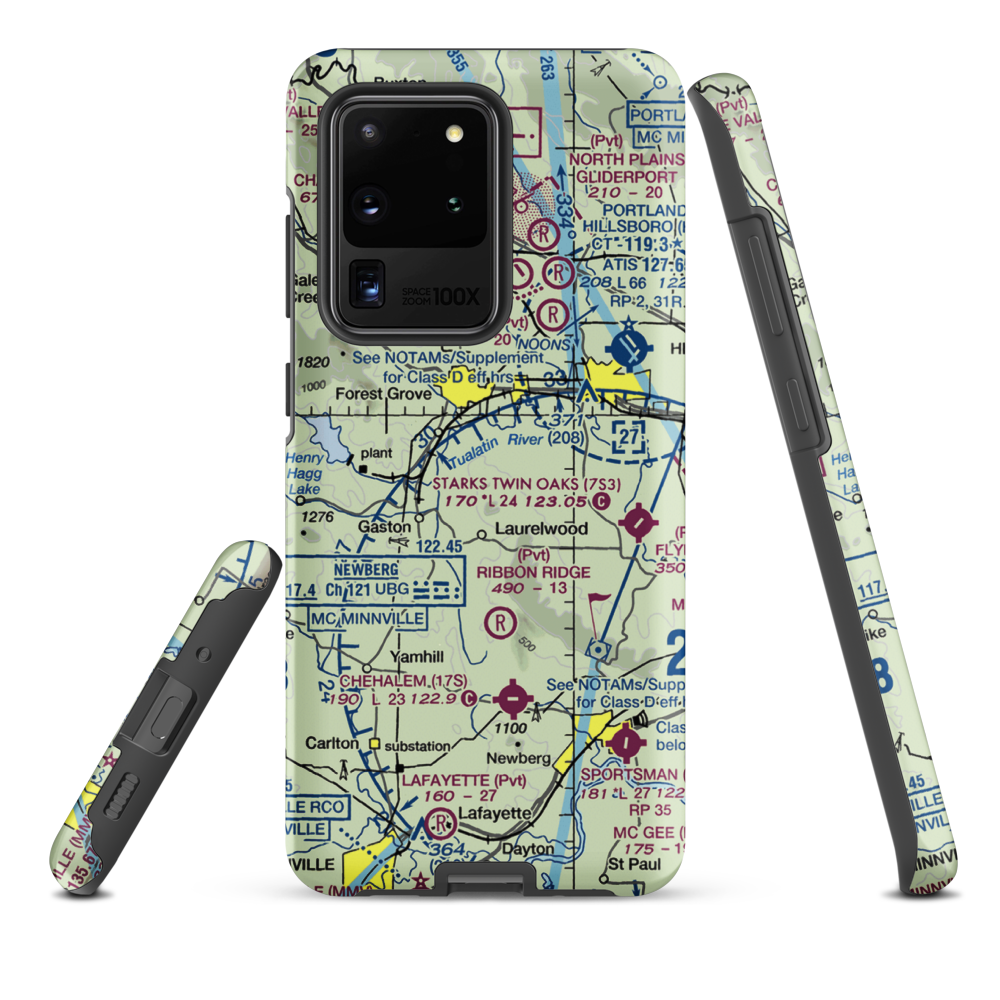 Hayden Mountain Airport (06OR) VFR Sectional Samsung Phone Case Samsung Galaxy S20 Ultra model shown