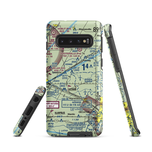 Hayenga's Cant Find Farms Airport (00IS) VFR Sectional Samsung Phone Case