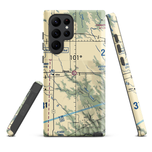 Hayes Emergency Airstrip (SD21) VFR Sectional Samsung Phone Case