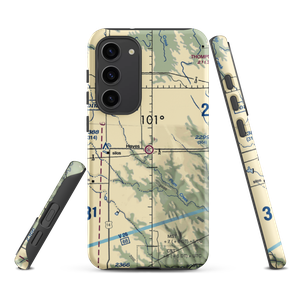 Hayes Emergency Airstrip (SD21) VFR Sectional Samsung Phone Case