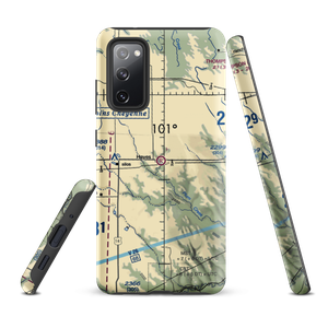 Hayes Emergency Airstrip (SD21) VFR Sectional Samsung Phone Case