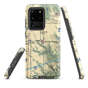 Hayes Emergency Airstrip (SD21) VFR Sectional Samsung Phone Case