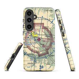 Hays Regional Airport (HYS) VFR Sectional Samsung Phone Case