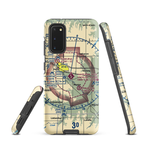 Hays Regional Airport (HYS) VFR Sectional Samsung Phone Case