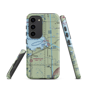 Hazelglade Resort Seaplane Base (MY22) VFR Sectional Samsung Phone Case