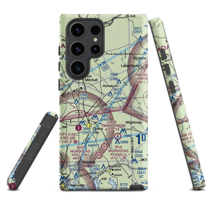 Hazelswart Airport (1VA8) VFR Sectional Samsung Phone Case