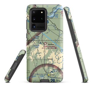 Hazelton Municipal Airport (6H8) VFR Sectional Samsung Phone Case