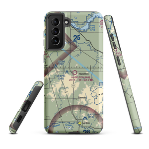 Hazelton Municipal Airport (6H8) VFR Sectional Samsung Phone Case