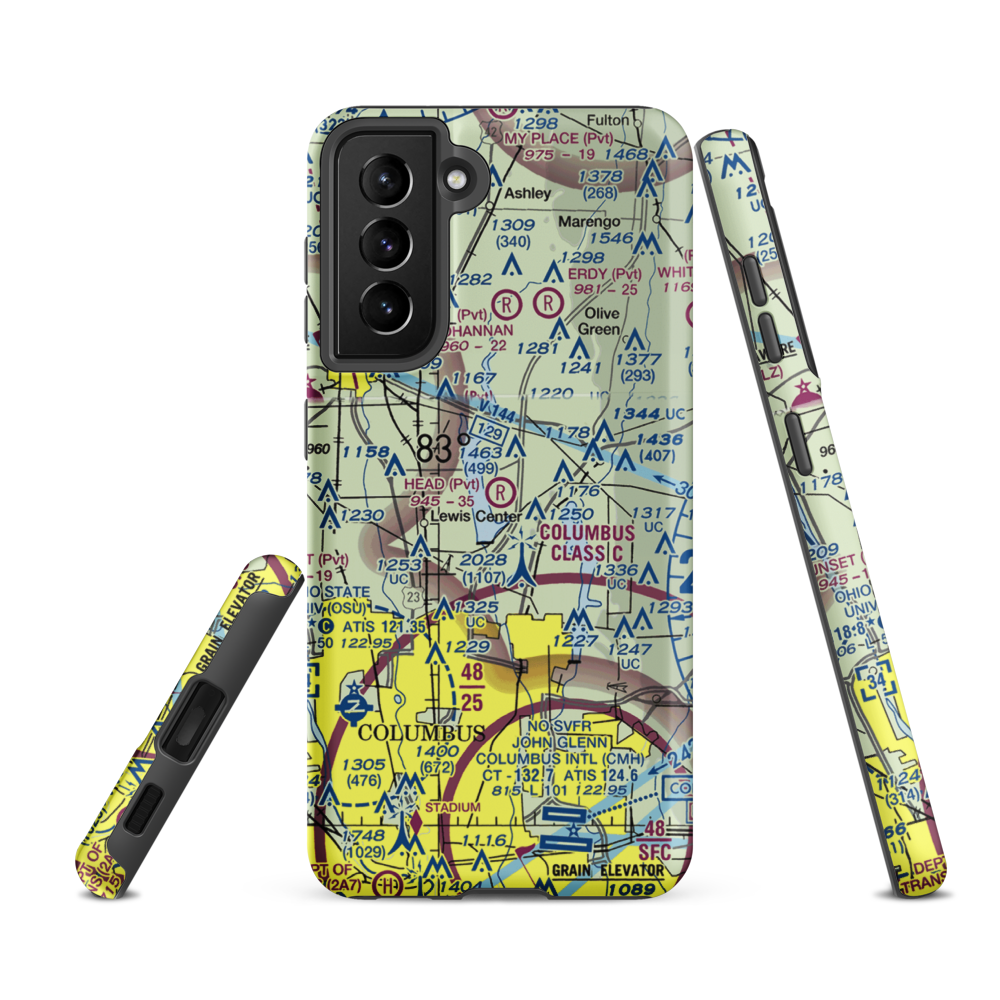 Head Field (OH44) VFR Sectional Samsung Phone Case Samsung Galaxy S21 FE model shown