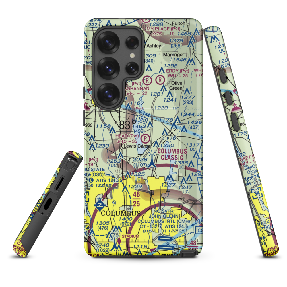 Head Field (OH44) VFR Sectional Samsung Phone Case Samsung Galaxy S25 Ultra model shown