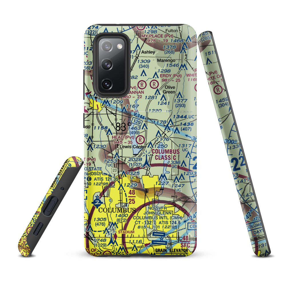 Head Field (OH44) VFR Sectional Samsung Phone Case Samsung Galaxy S20 FE model shown
