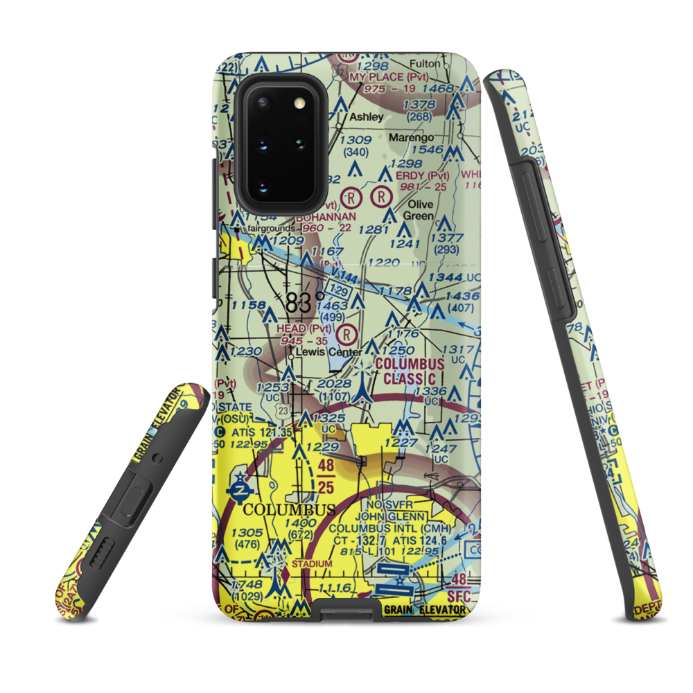 Head Field (OH44) VFR Sectional Samsung Phone Case Samsung Galaxy S20 Plus model shown