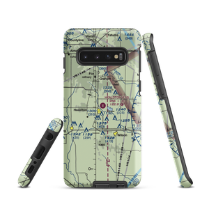 Healdton Municipal Airport (F32) VFR Sectional Samsung Phone Case