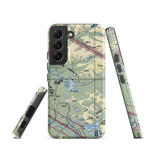 Healy Lake Airport (HKB) VFR Sectional Samsung Phone Case