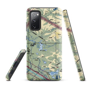 Healy Lake Airport (HKB) VFR Sectional Samsung Phone Case