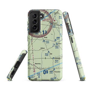 Heard Airport (AR83) VFR Sectional Samsung Phone Case