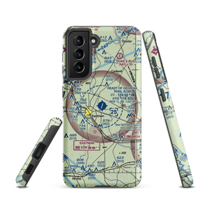 Heart of Georgia Regional Airport (EZM) VFR Sectional Samsung Phone Case