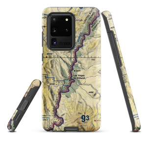 Heath Canyon Airport (1XS7) VFR Sectional Samsung Phone Case