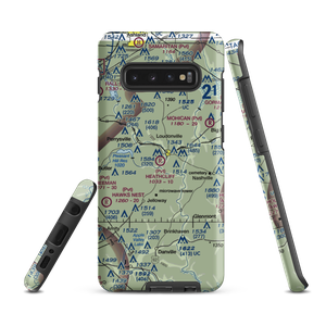 Heathcliff Airpark (7OH7) VFR Sectional Samsung Phone Case