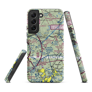 Heaton Airport (NH61) VFR Sectional Samsung Phone Case