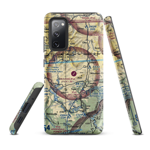 Heaven's Landing Airport (GE99) VFR Sectional Samsung Phone Case