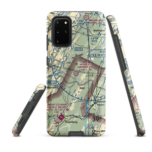 Heaven's Landing Airstrip (4WV4) VFR Sectional Samsung Phone Case