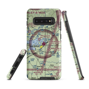 Heber Springs Municipal Airport (HBZ) VFR Sectional Samsung Phone Case