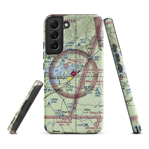 Heber Springs Municipal Airport (HBZ) VFR Sectional Samsung Phone Case