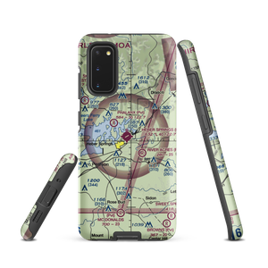 Heber Springs Municipal Airport (HBZ) VFR Sectional Samsung Phone Case