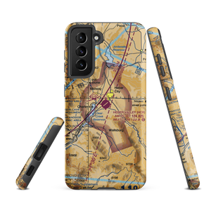 Heber Valley Airport (HCR) VFR Sectional Samsung Phone Case