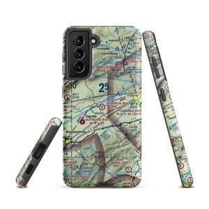 Heberlig Airport (PS02) VFR Sectional Samsung Phone Case