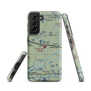 Hector Municipal Airport (1D6) VFR Sectional Samsung Phone Case