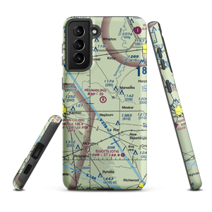 Heilman Airport (14OH) VFR Sectional Samsung Phone Case