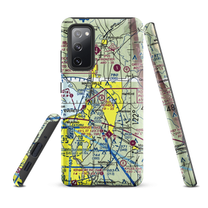 Heineck Farm Airport (76WA) VFR Sectional Samsung Phone Case