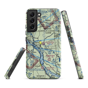 Heller Airport (22IL) VFR Sectional Samsung Phone Case